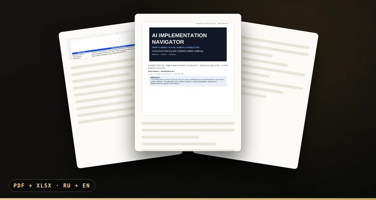 Файлы комплекта AI Implementation Navigator